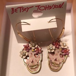 Betsey Johnson earrings brand new with tags.
